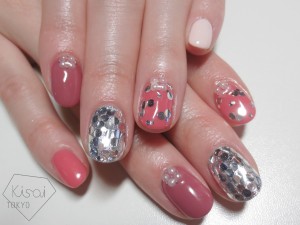 石原さとみ風ネイル