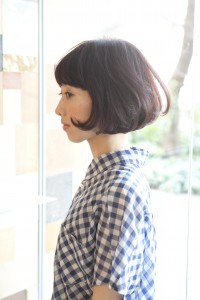 E_サイド_中目黒でエッジなボブスタイルを提案するヘアサロンkisai